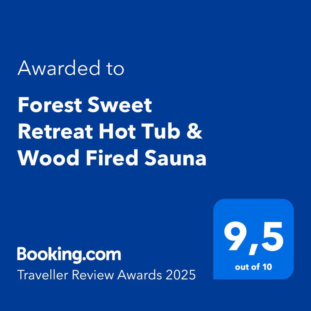 Forest Sweet Retreat Hot Tub & Wood Fired Sauna ยูคลูเลต ภายนอก รูปภาพ